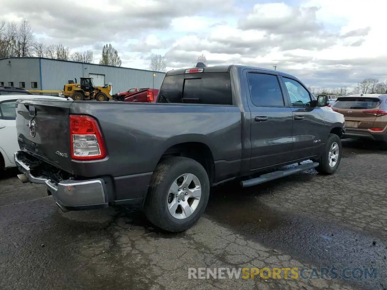 3 Photograph of a damaged car 1C6SRFMT6MN615853 RAM 1500 2021