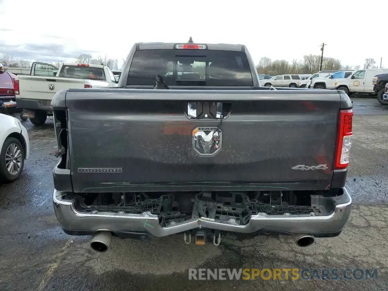 6 Photograph of a damaged car 1C6SRFMT6MN615853 RAM 1500 2021