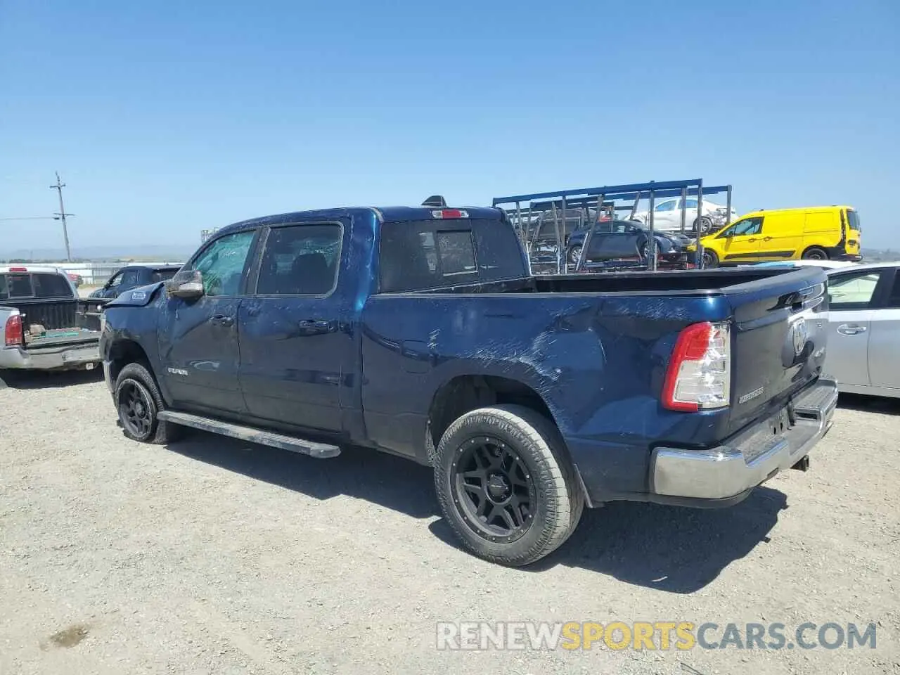 2 Photograph of a damaged car 1C6SRFMTXMN562364 RAM 1500 2021