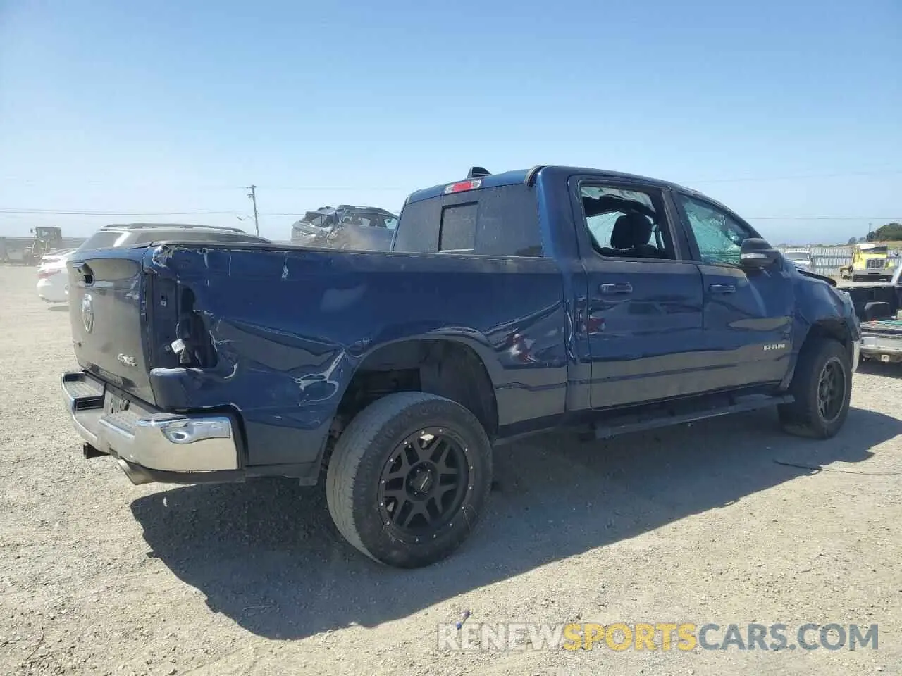 3 Photograph of a damaged car 1C6SRFMTXMN562364 RAM 1500 2021