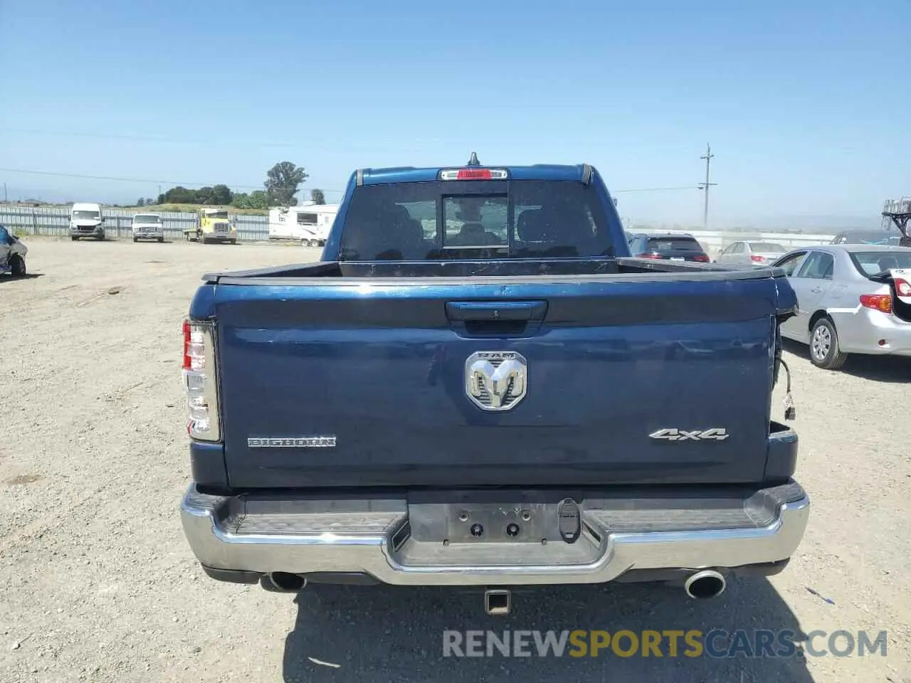 6 Photograph of a damaged car 1C6SRFMTXMN562364 RAM 1500 2021