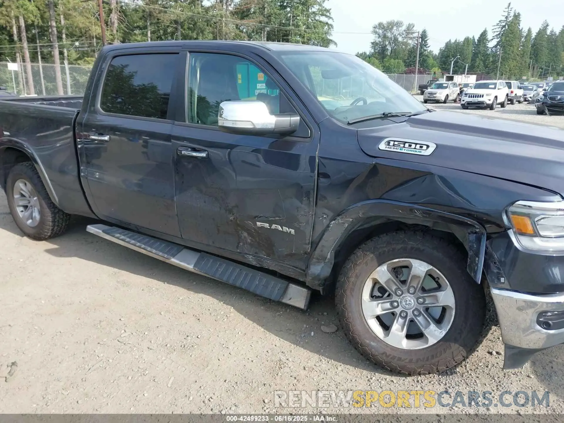 6 Photograph of a damaged car 1C6SRFRT0MN803762 RAM 1500 2021