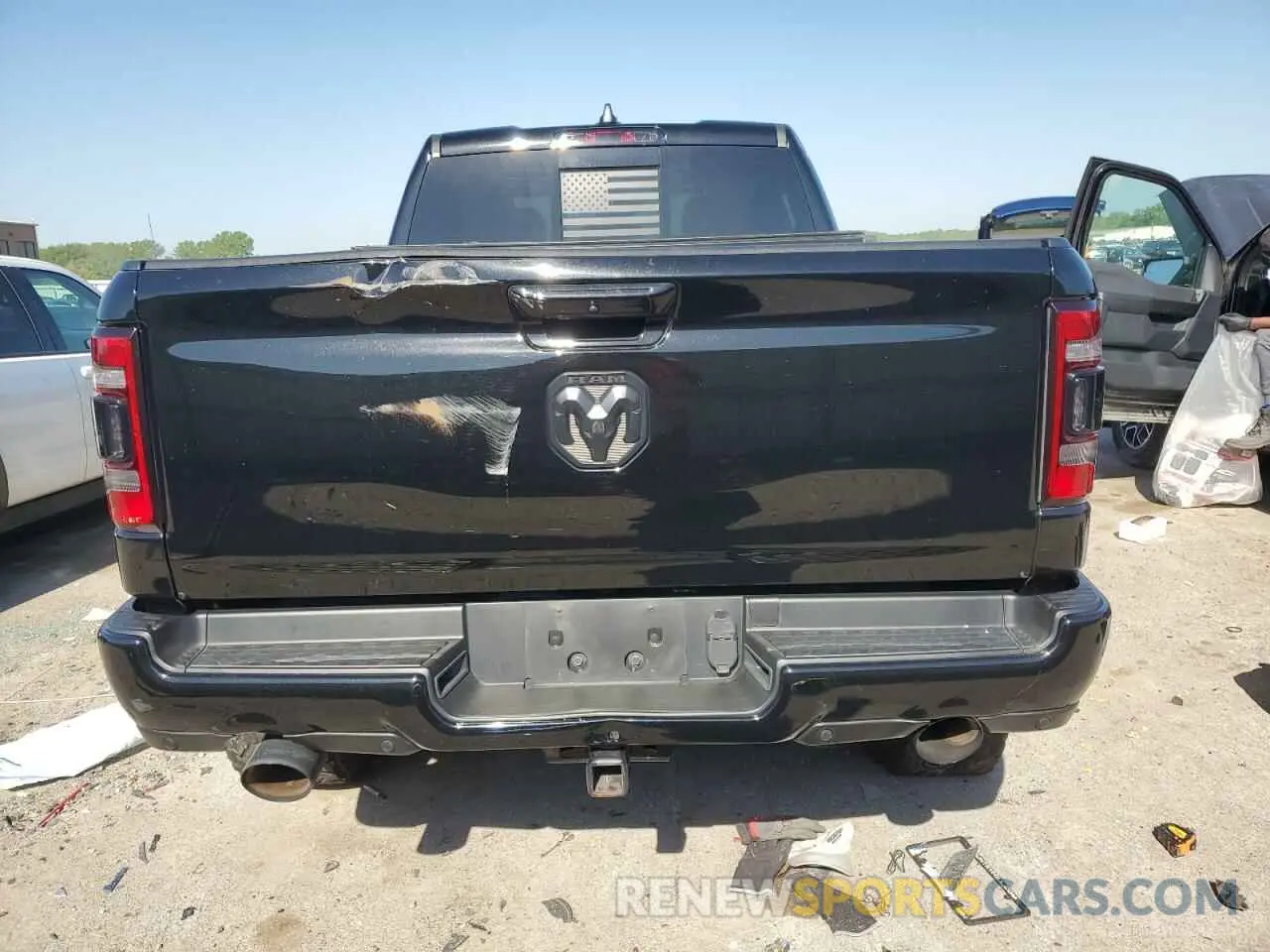 6 Photograph of a damaged car 1C6SRFRT7MN778438 RAM 1500 2021