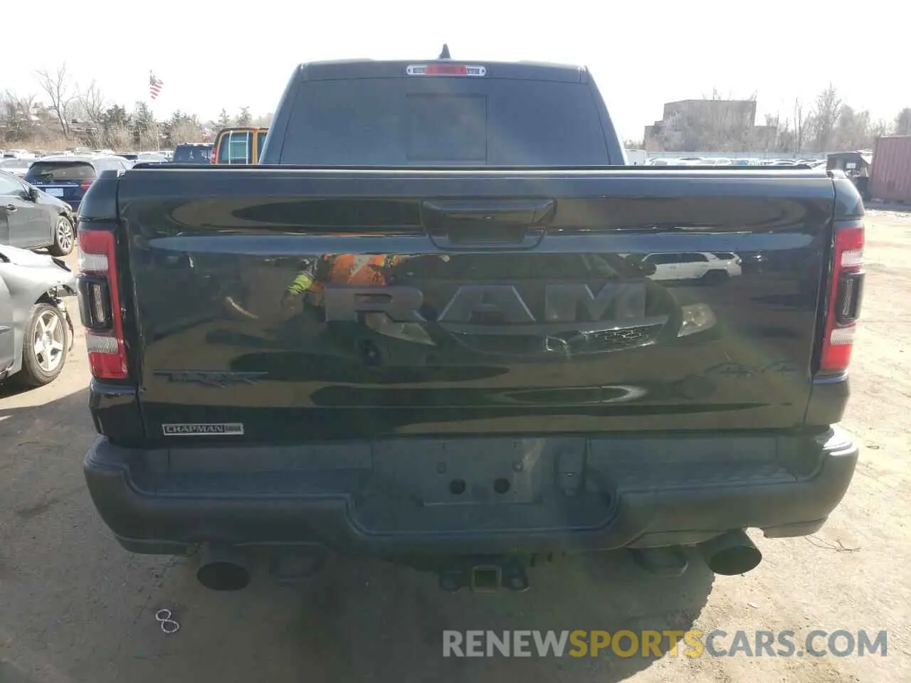 6 Photograph of a damaged car 1C6SRFU90MN901475 RAM 1500 2021