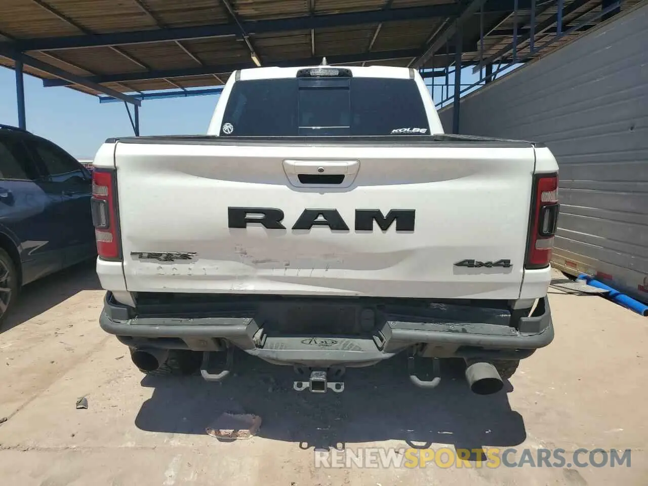 6 Photograph of a damaged car 1C6SRFU91MN804608 RAM 1500 2021