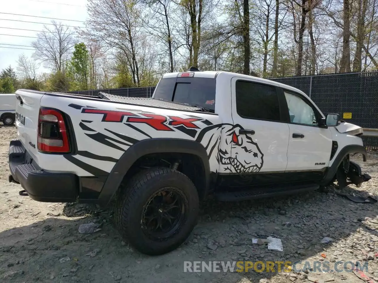 3 Photograph of a damaged car 1C6SRFU92MN718496 RAM 1500 2021