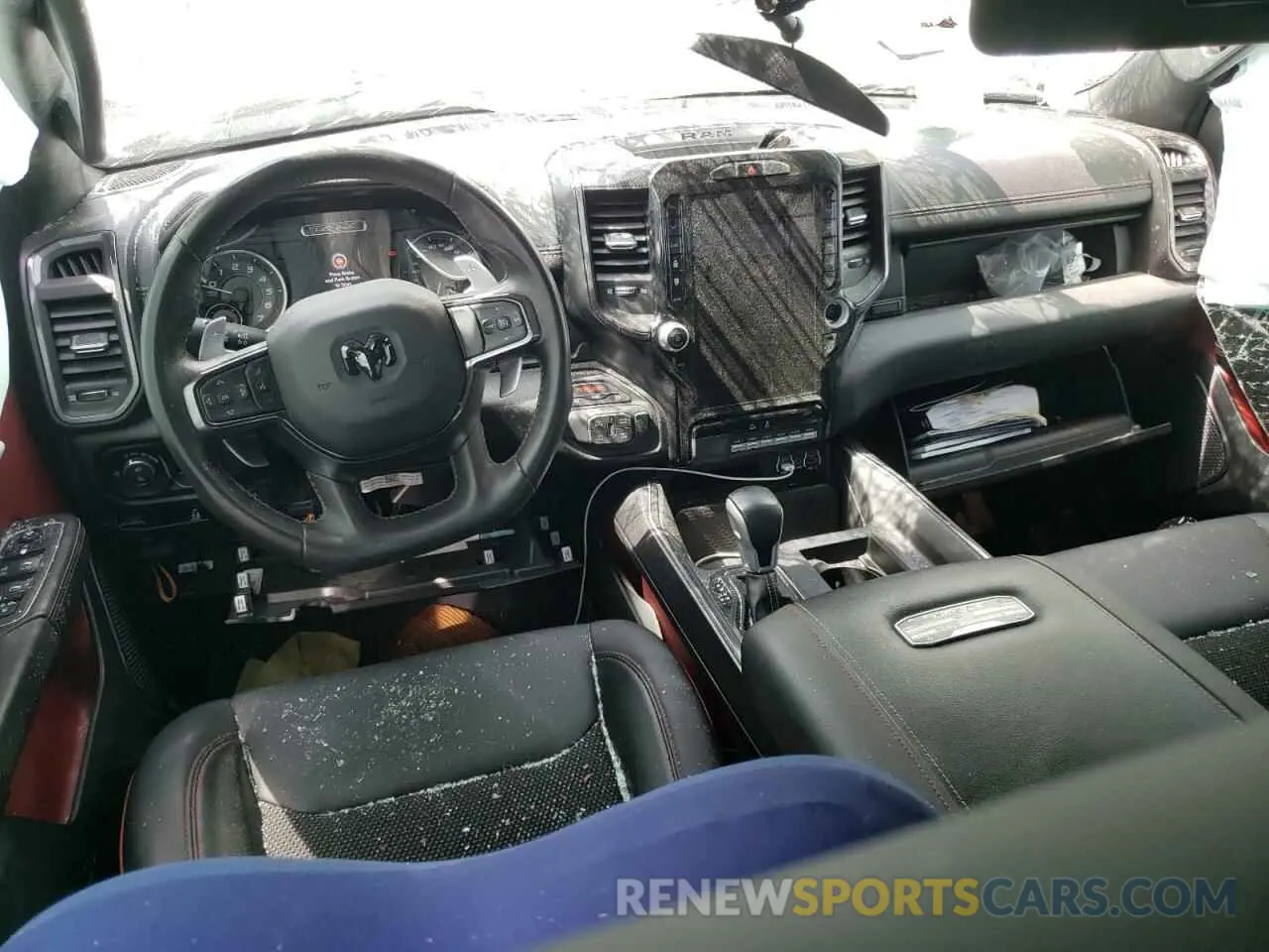 8 Photograph of a damaged car 1C6SRFU92MN718496 RAM 1500 2021
