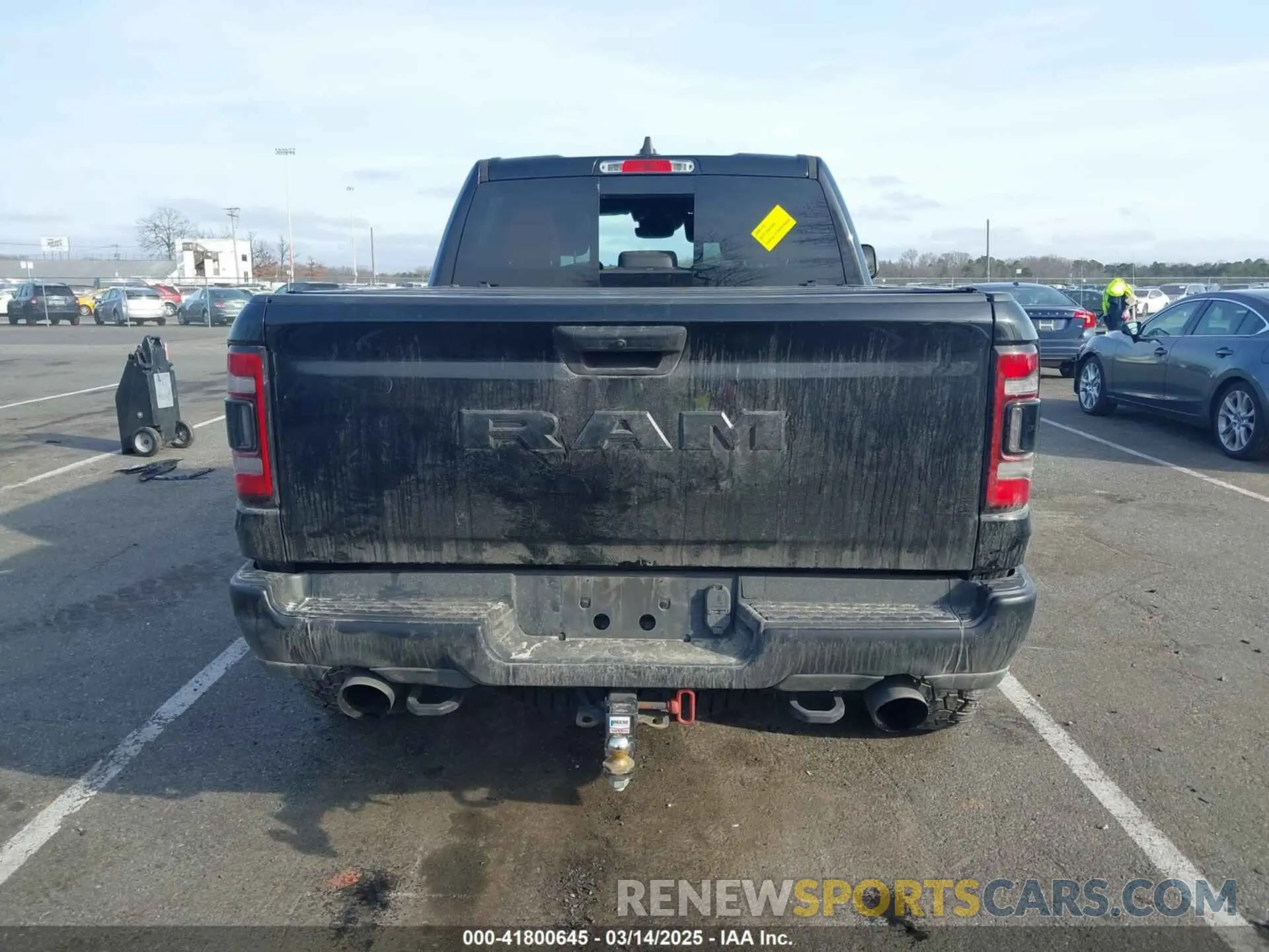 16 Photograph of a damaged car 1C6SRFU92MN903941 RAM 1500 2021