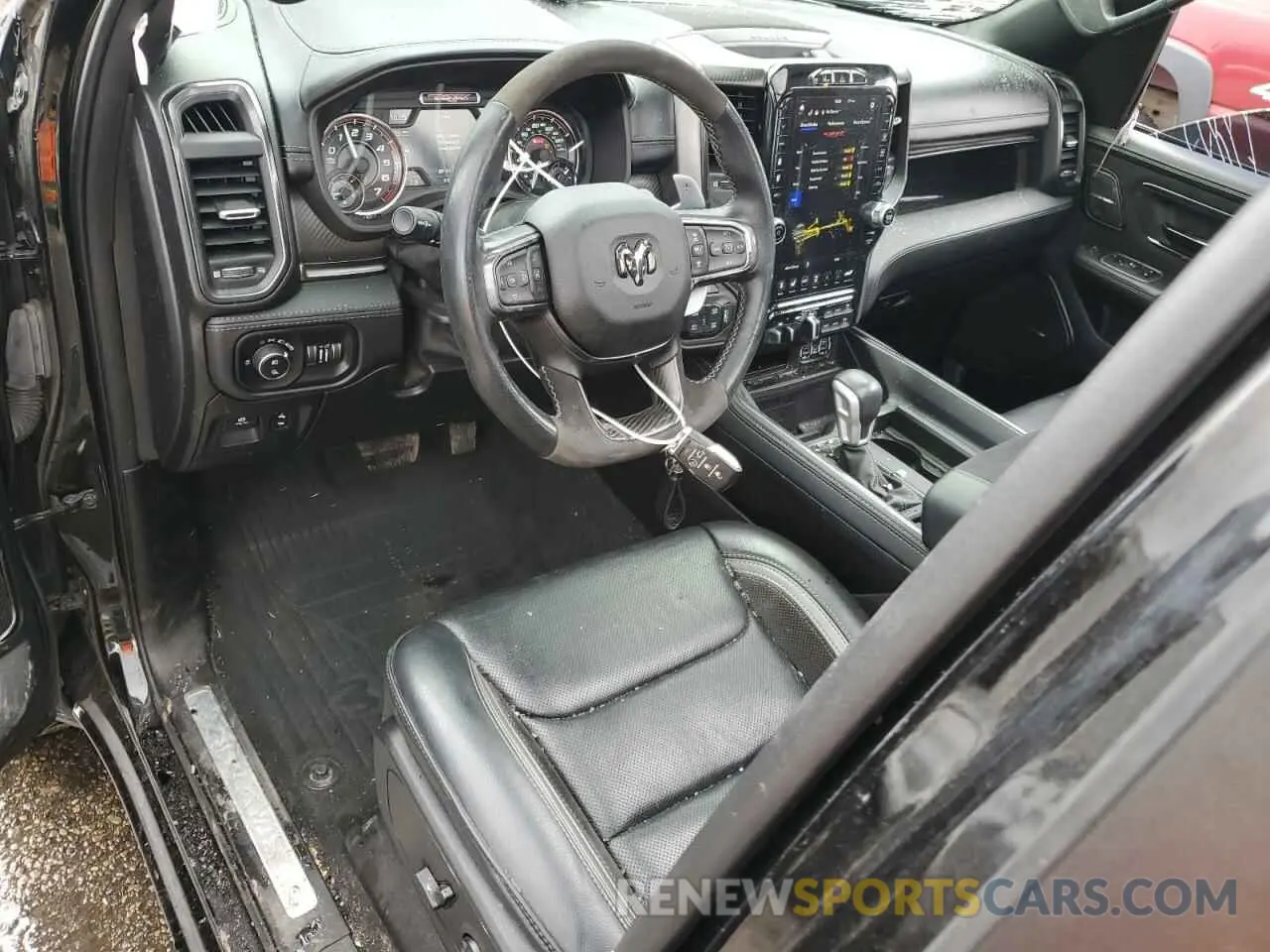 8 Photograph of a damaged car 1C6SRFU93MN719060 RAM 1500 2021