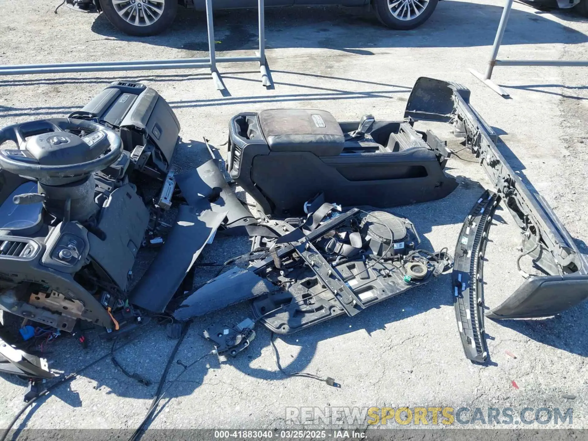 11 Photograph of a damaged car 1C6SRFU93MN803010 RAM 1500 2021