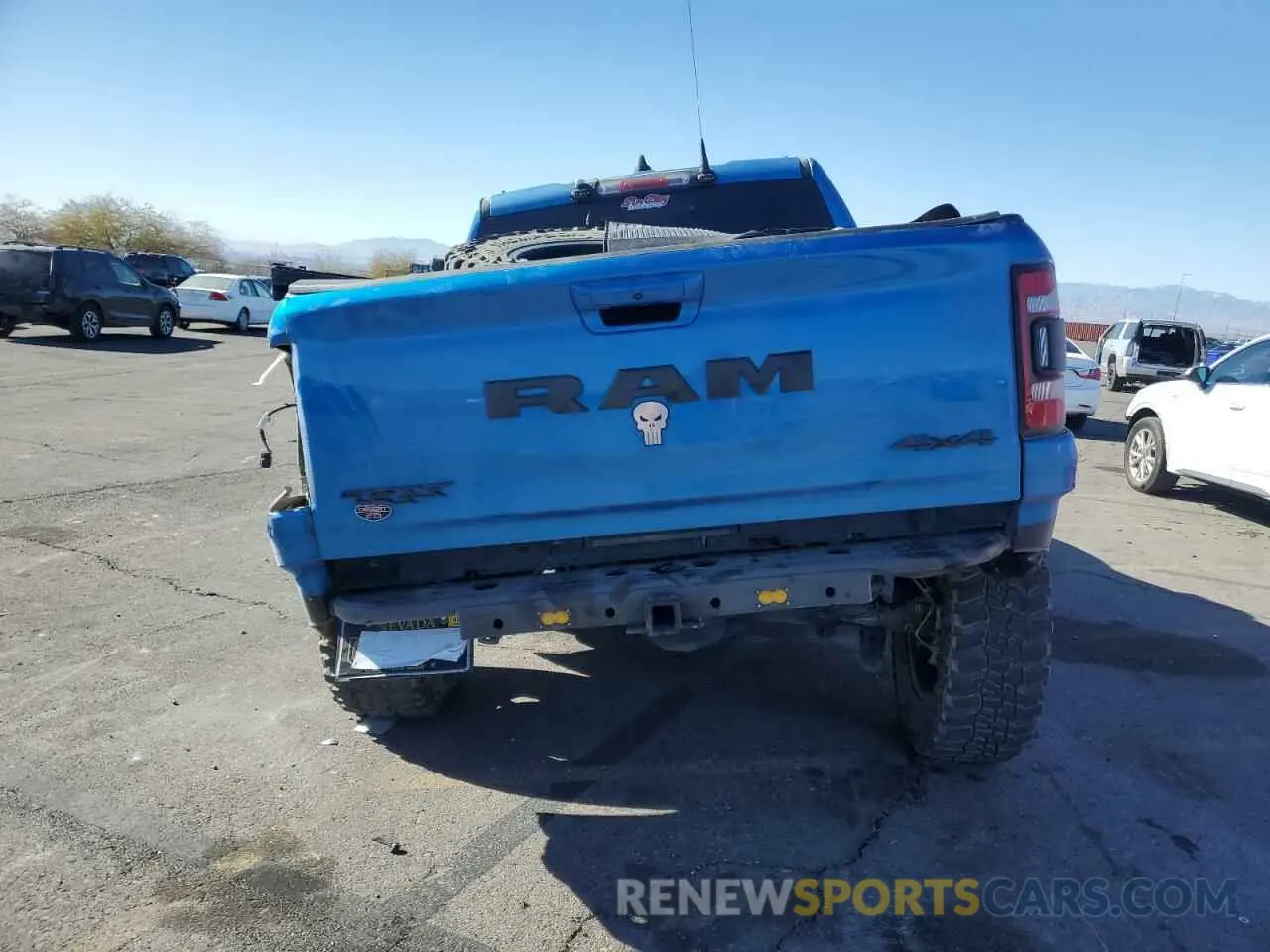 6 Photograph of a damaged car 1C6SRFU94MN783236 RAM 1500 2021
