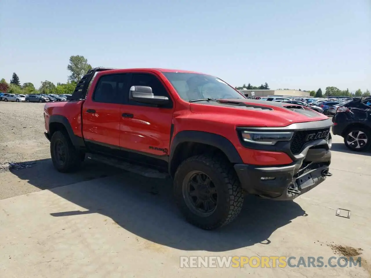 4 Photograph of a damaged car 1C6SRFU94MN903410 RAM 1500 2021