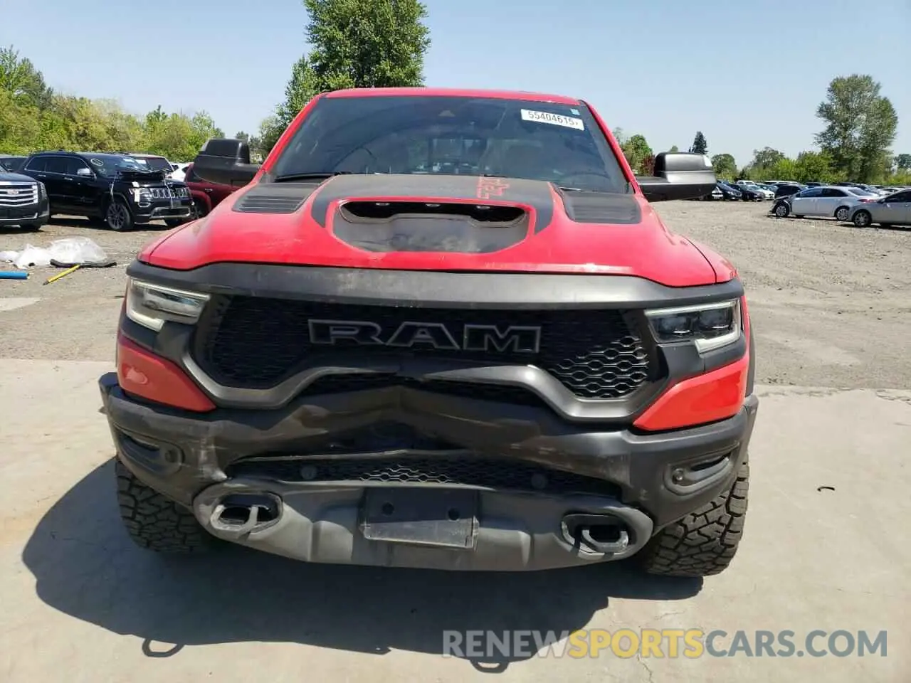 5 Photograph of a damaged car 1C6SRFU94MN903410 RAM 1500 2021