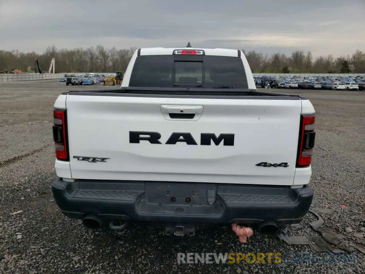6 Photograph of a damaged car 1C6SRFU98MN764513 RAM 1500 2021