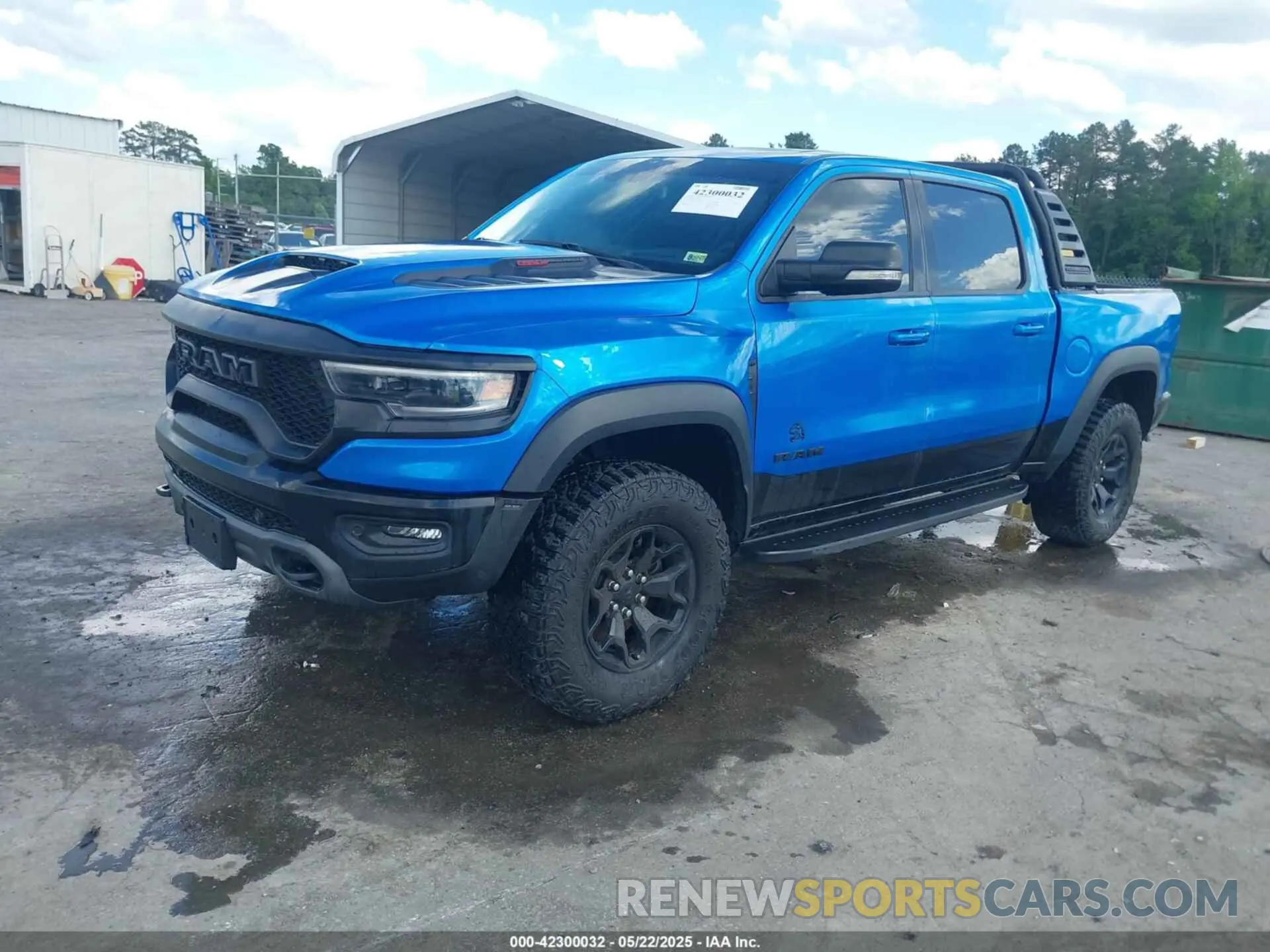 2 Photograph of a damaged car 1C6SRFU98MN804461 RAM 1500 2021