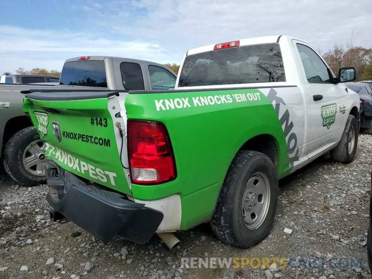 3 Photograph of a damaged car 3C6JR6AG4MG513169 RAM 1500 2021