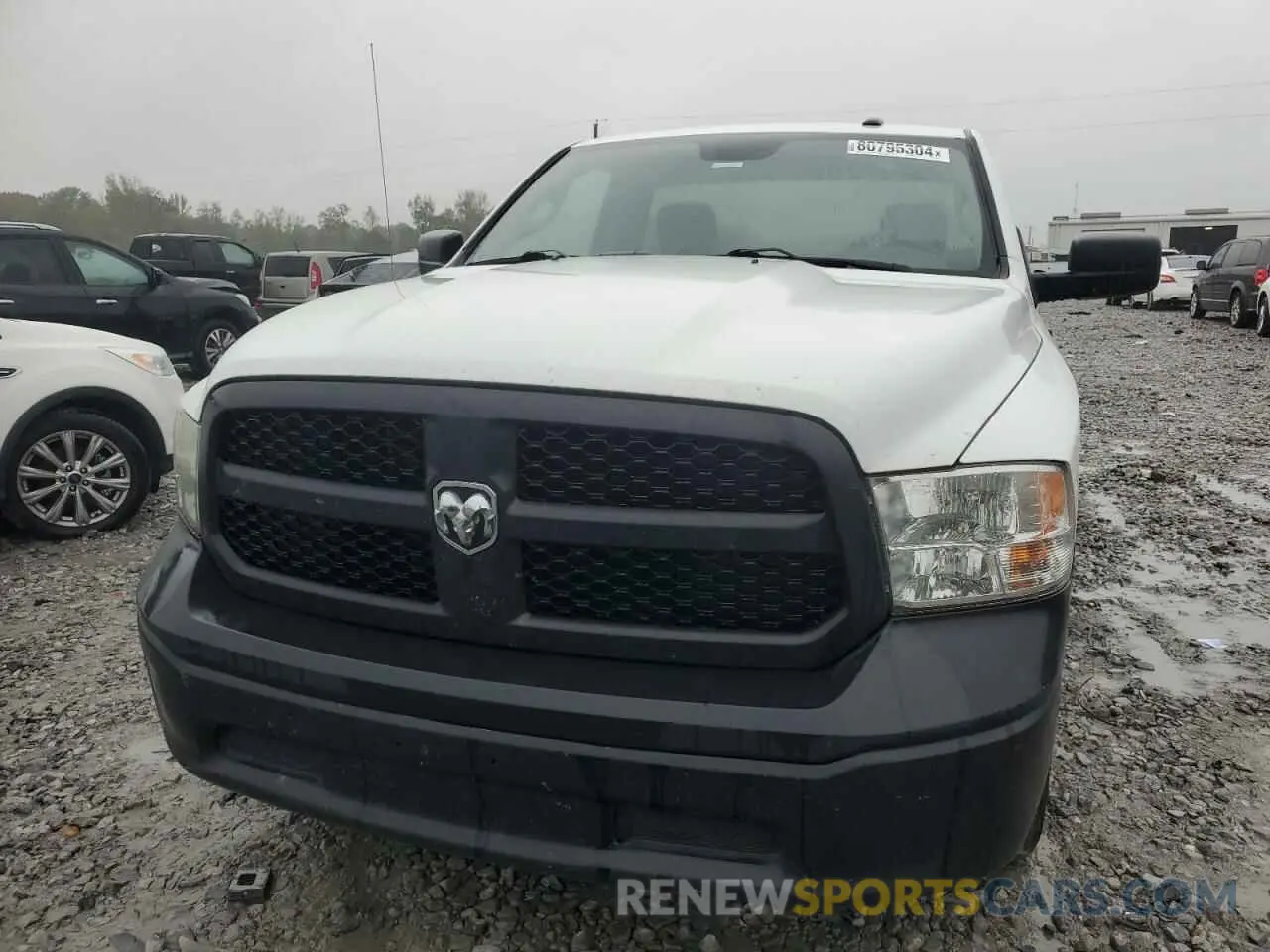 5 Photograph of a damaged car 3C6JR6AG4MG513169 RAM 1500 2021