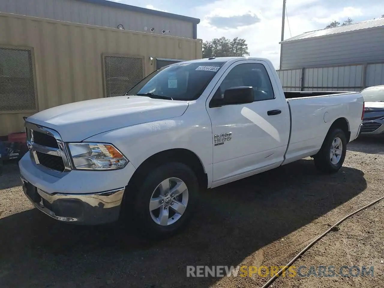 1 Photograph of a damaged car 3C6JR6DG3MG551603 RAM 1500 2021