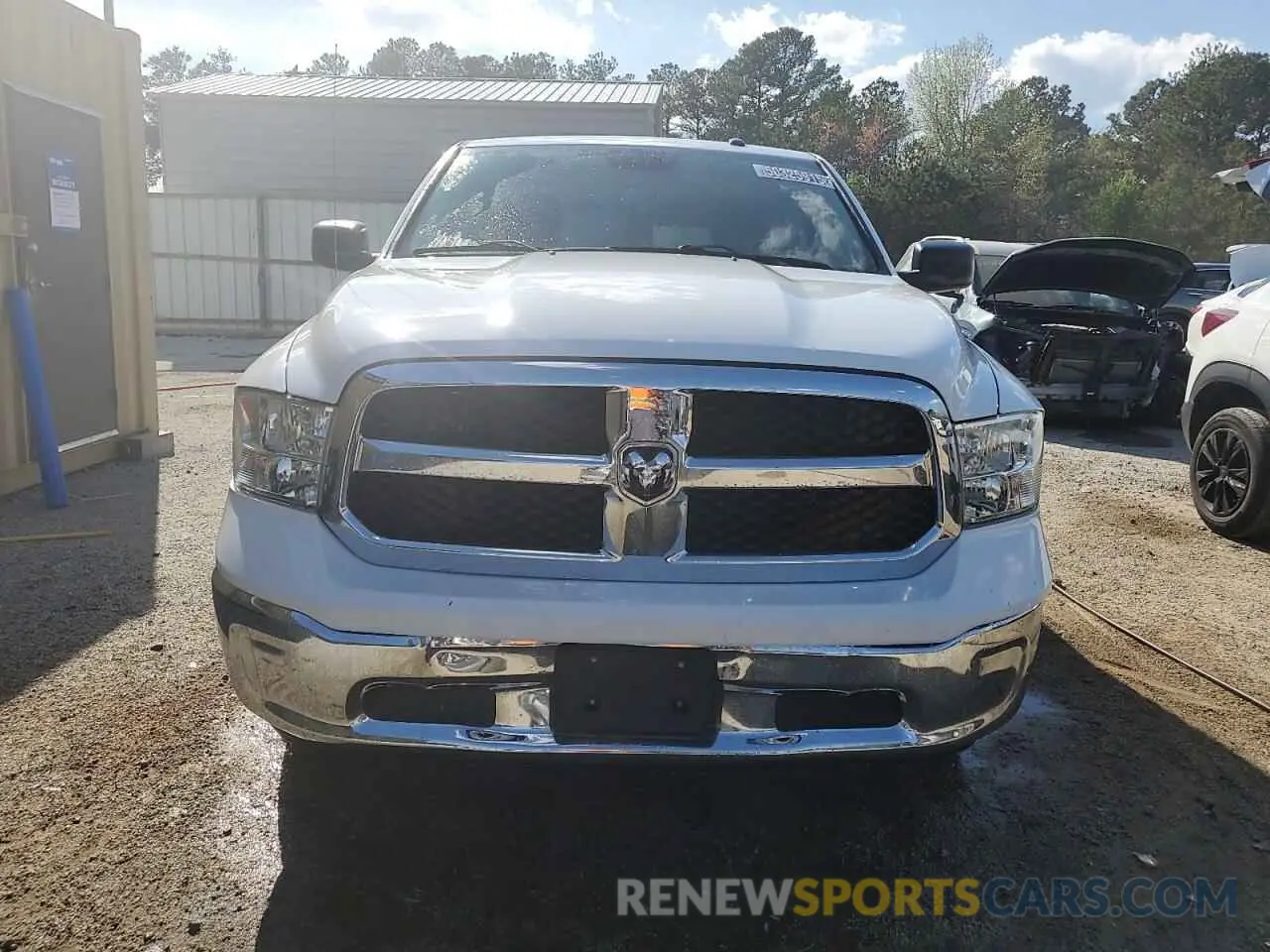 5 Photograph of a damaged car 3C6JR6DG3MG551603 RAM 1500 2021