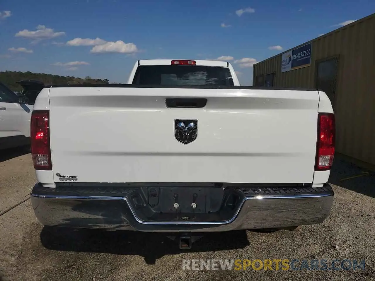 6 Photograph of a damaged car 3C6JR6DG3MG551603 RAM 1500 2021