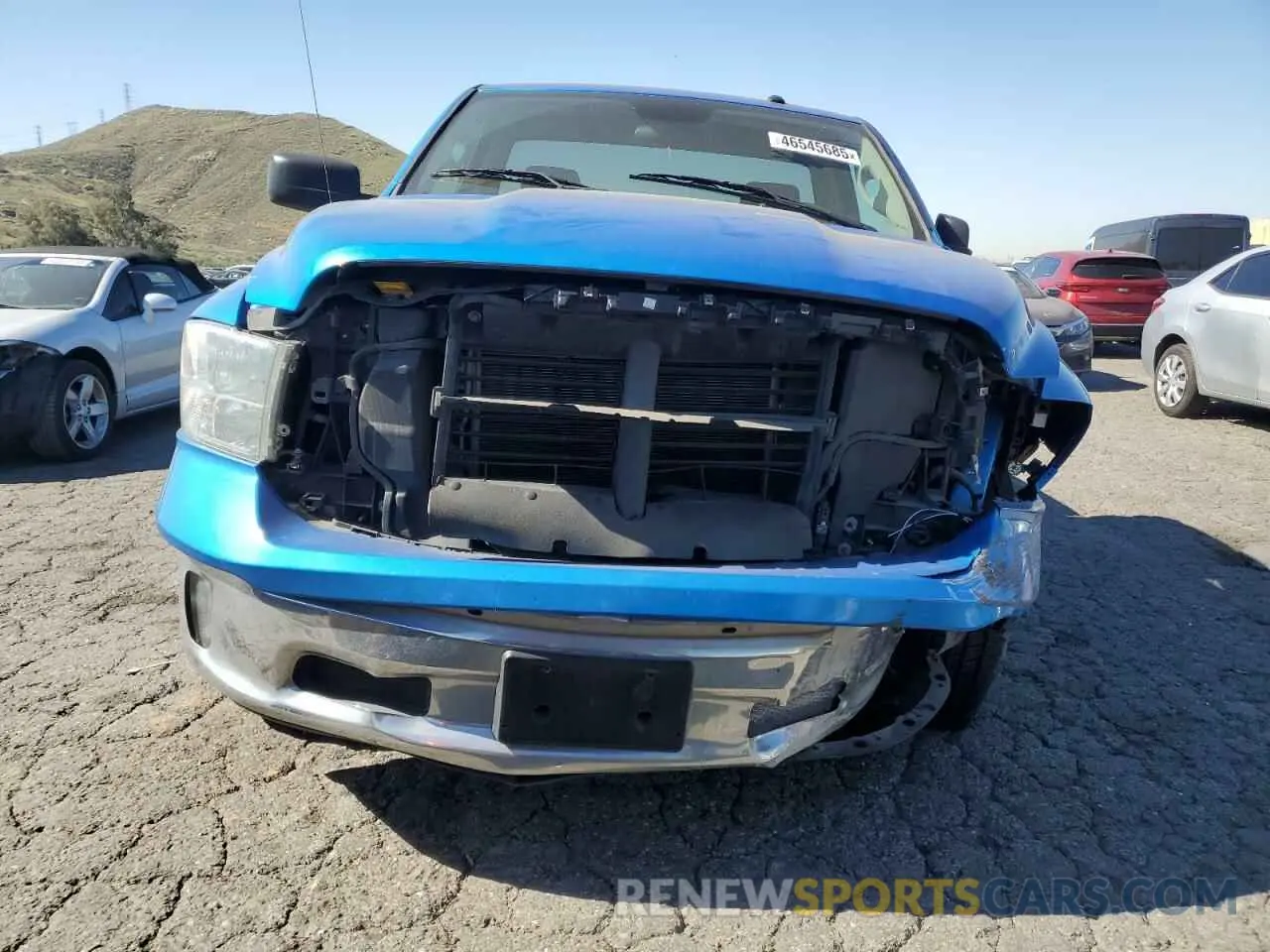 5 Photograph of a damaged car 3C6JR6DT0MG704709 RAM 1500 2021