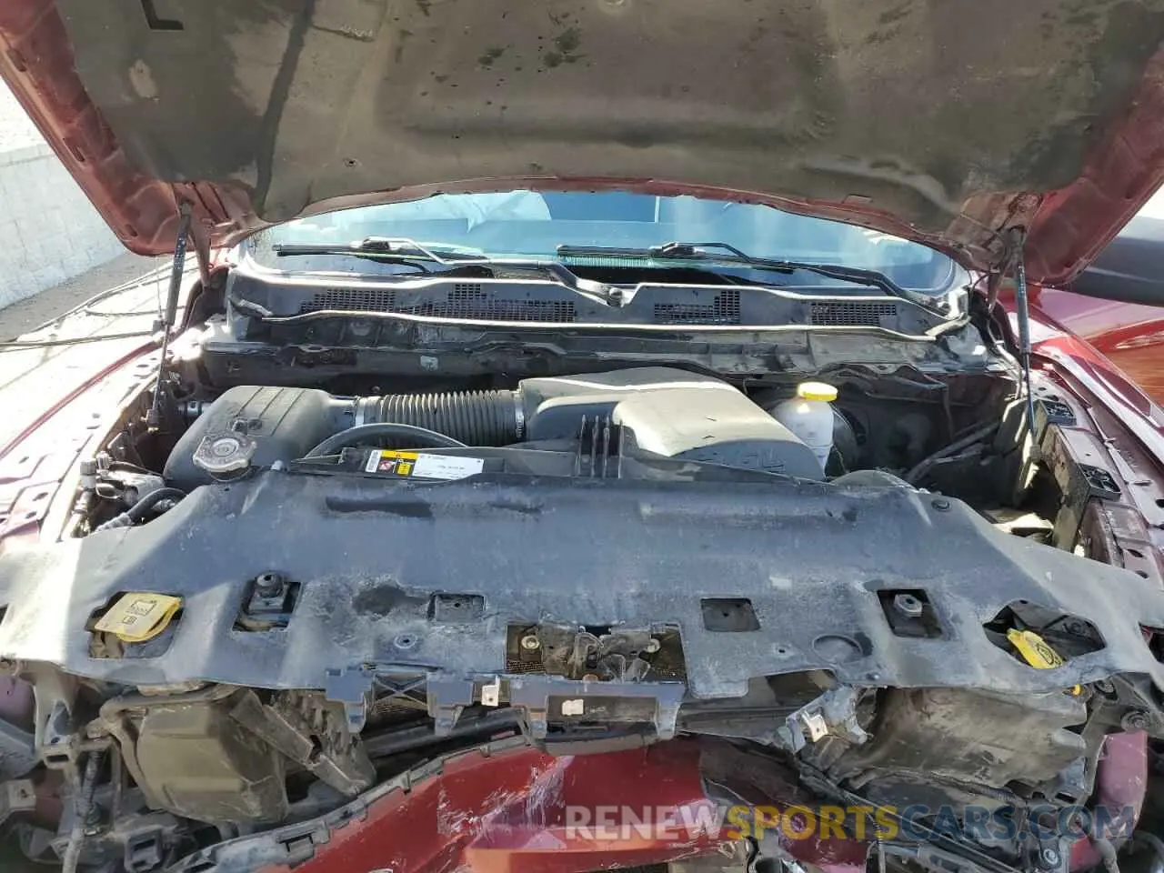 11 Photograph of a damaged car 3C6JR7AG6MG686164 RAM 1500 2021