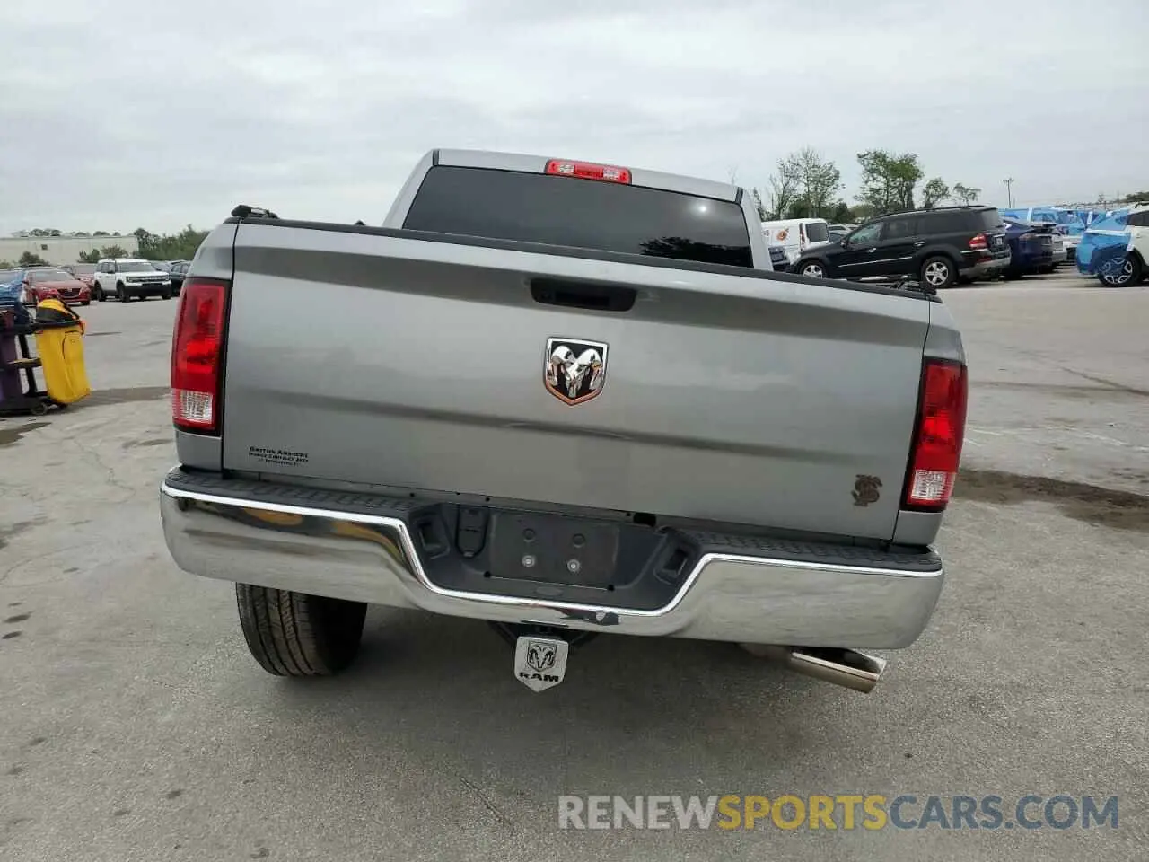 6 Photograph of a damaged car 3C6RR6KG3MG587376 RAM 1500 2021