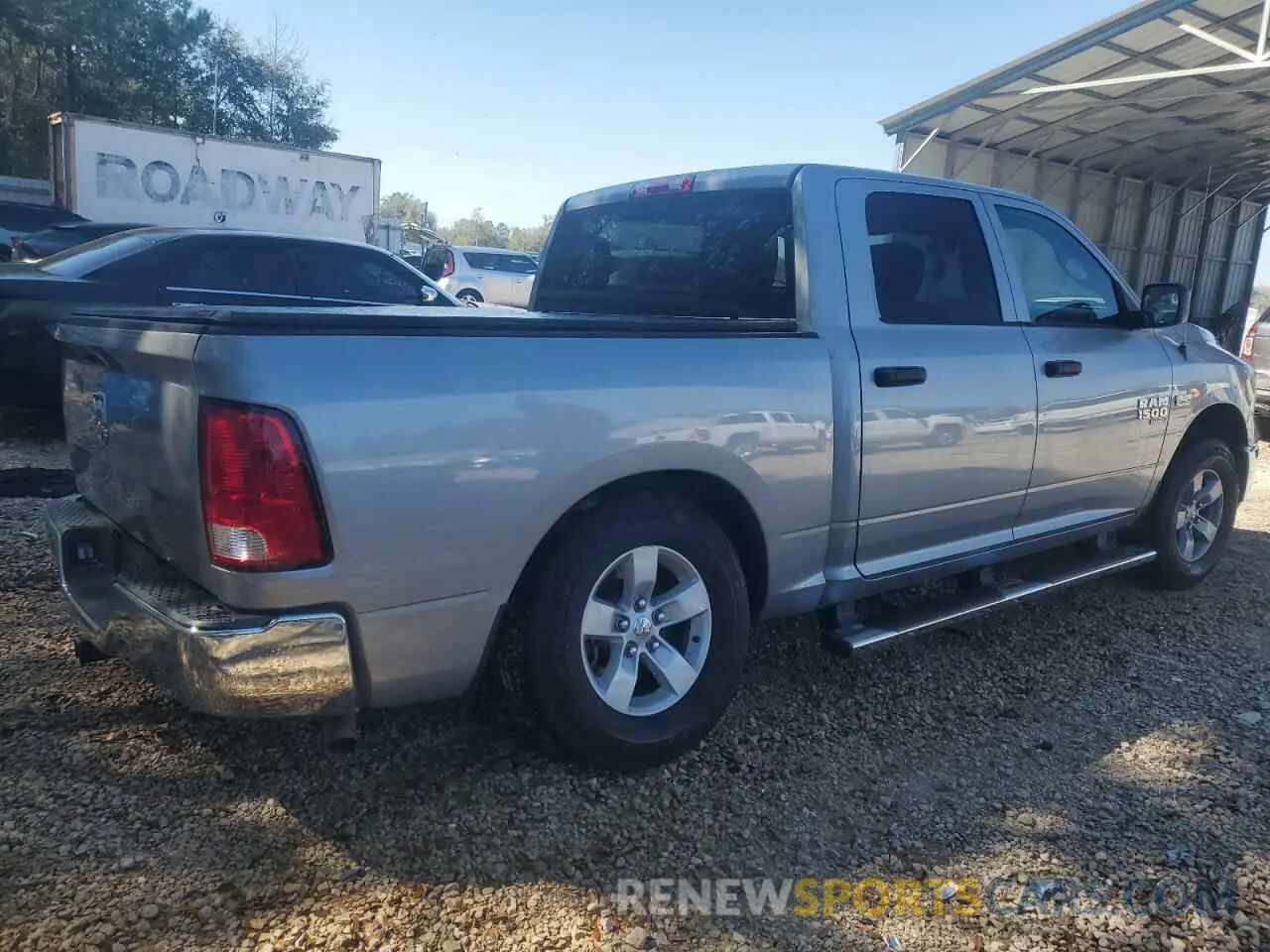 3 Photograph of a damaged car 3C6RR6KT6MG536001 RAM 1500 2021