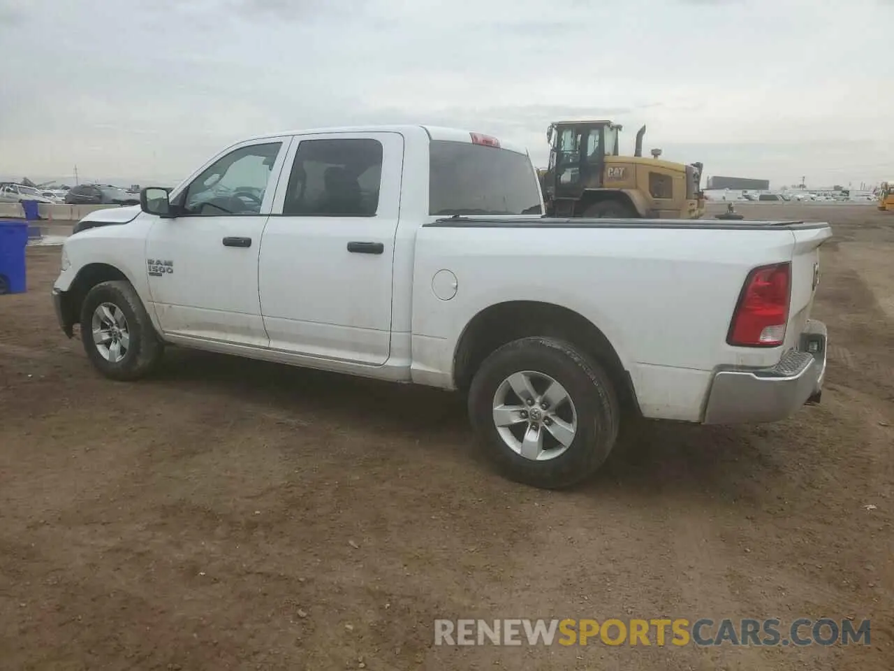 2 Photograph of a damaged car 3C6RR7KG0MG706300 RAM 1500 2021