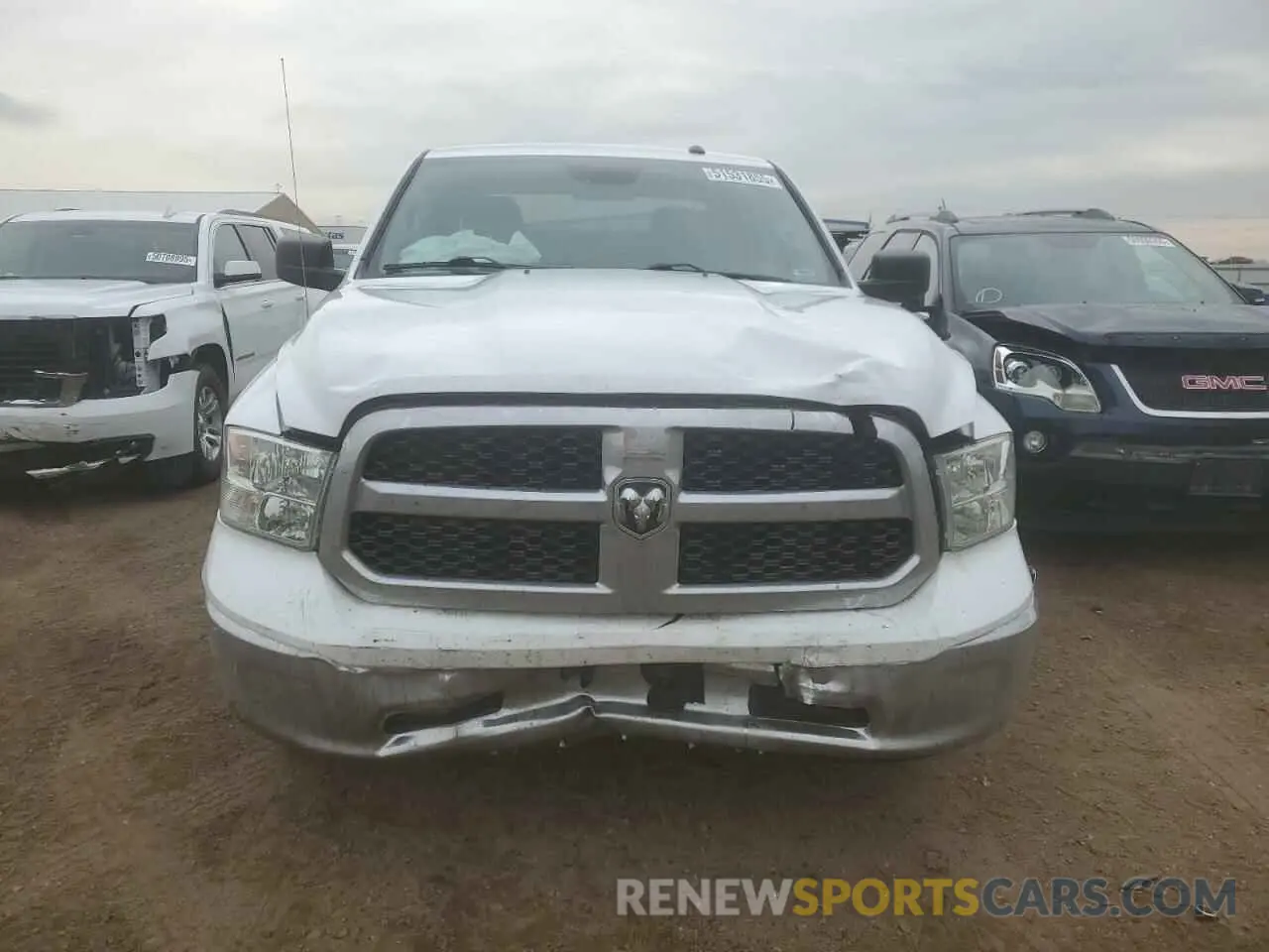 5 Photograph of a damaged car 3C6RR7KG0MG706300 RAM 1500 2021