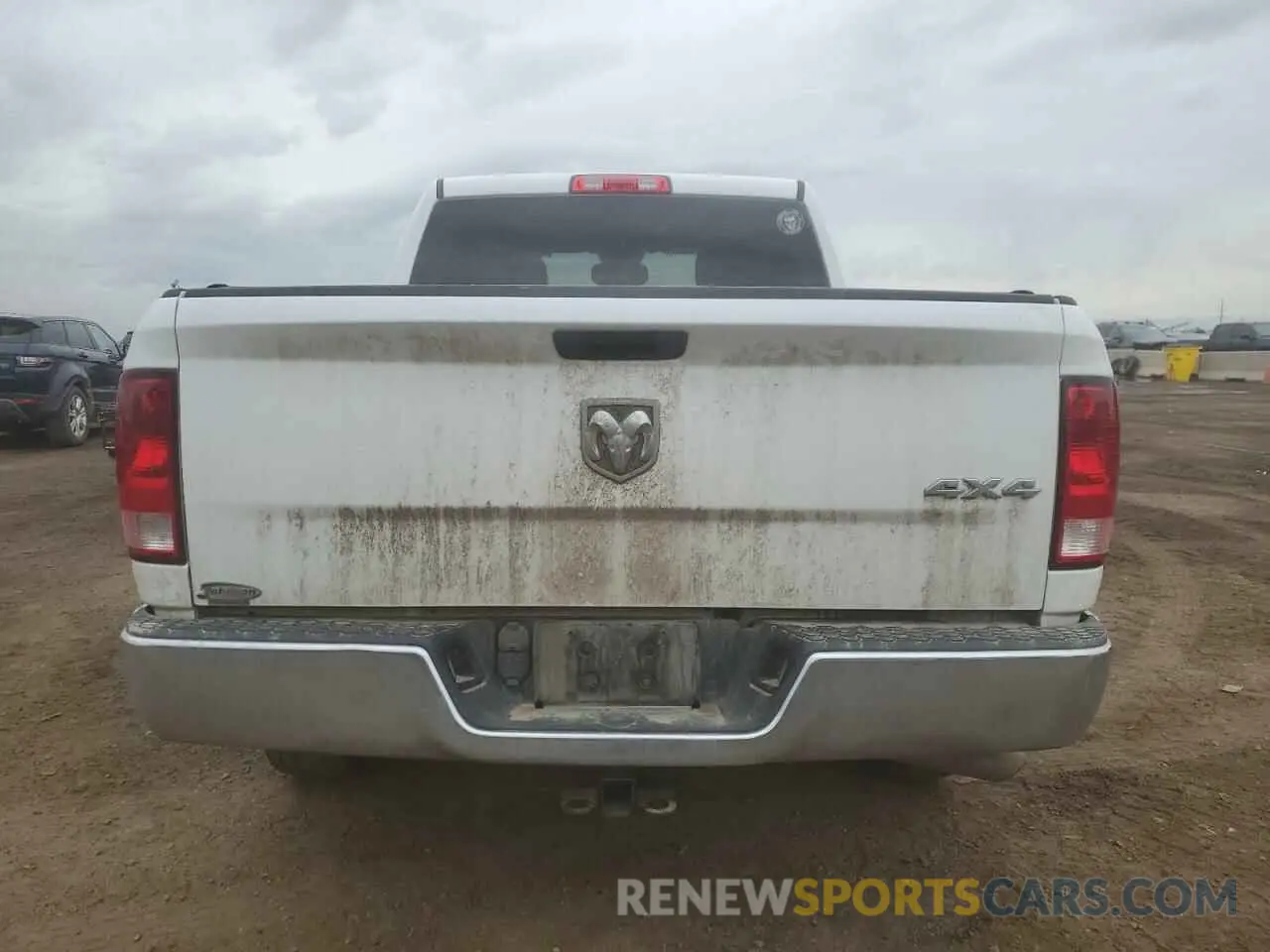 6 Photograph of a damaged car 3C6RR7KG0MG706300 RAM 1500 2021