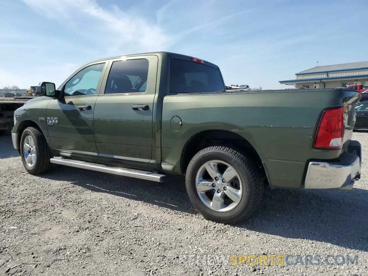 2 Photograph of a damaged car 3C6RR7KT0MG686241 RAM 1500 2021