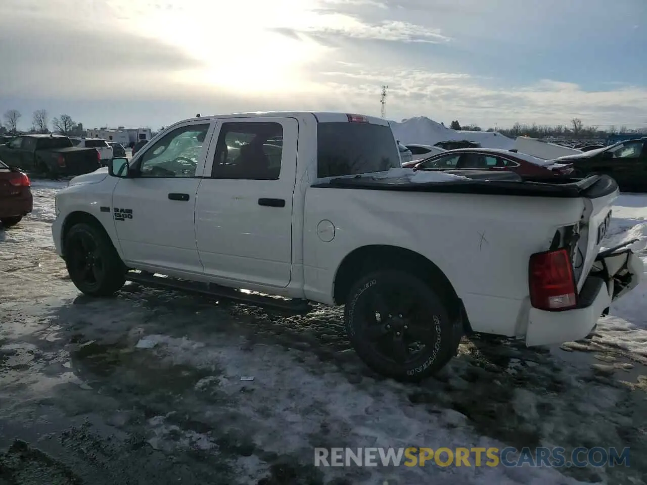 2 Photograph of a damaged car 3C6RR7KT2MG513448 RAM 1500 2021