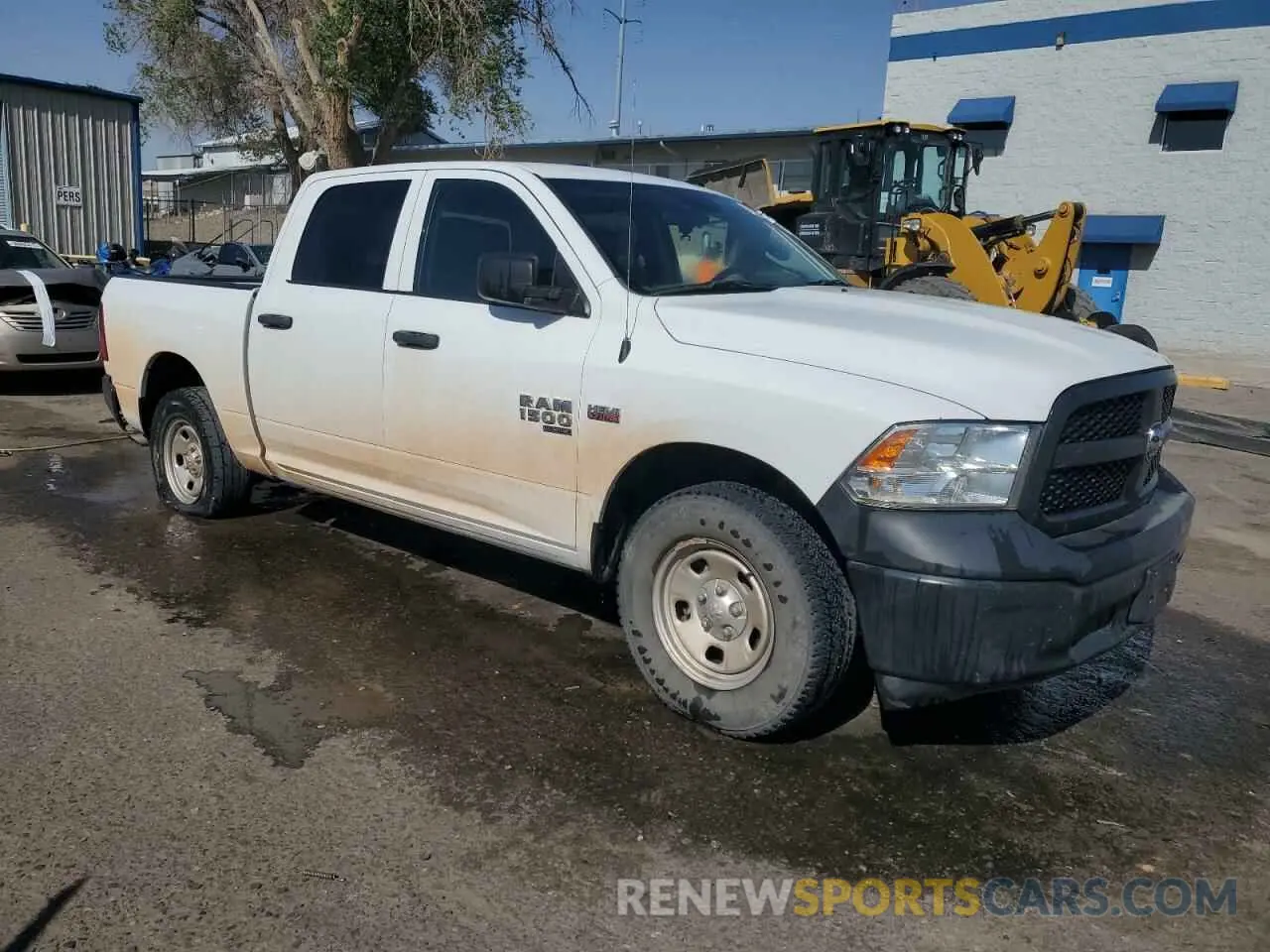 4 Photograph of a damaged car 3C6RR7KT3MG685648 RAM 1500 2021