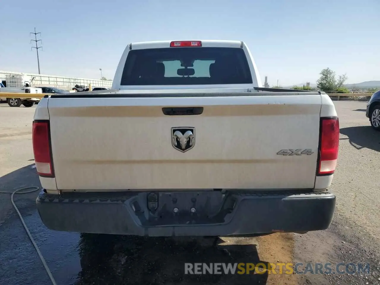 6 Photograph of a damaged car 3C6RR7KT3MG685648 RAM 1500 2021