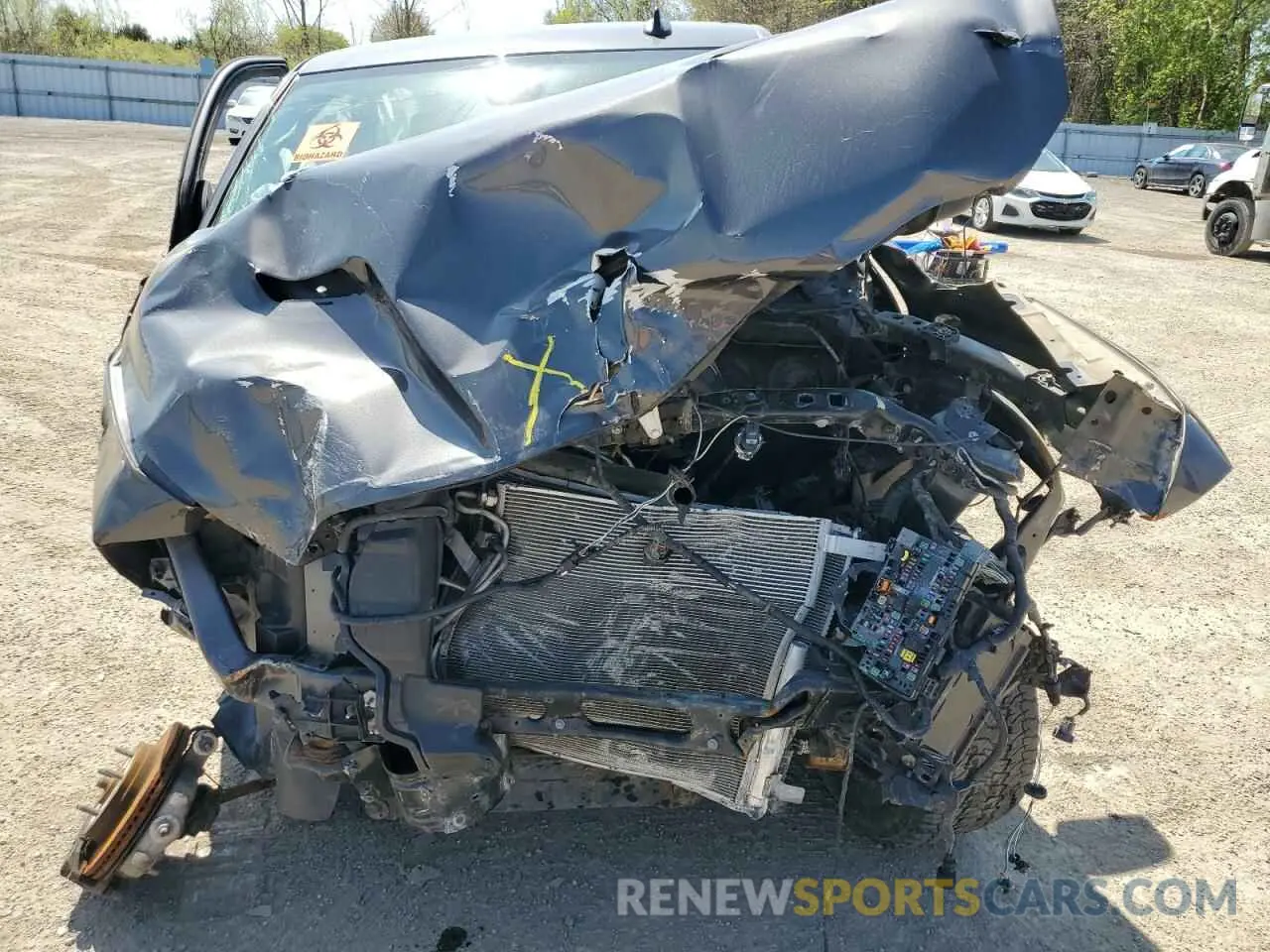 11 Photograph of a damaged car 3C6RR7KT5MG615049 RAM 1500 2021