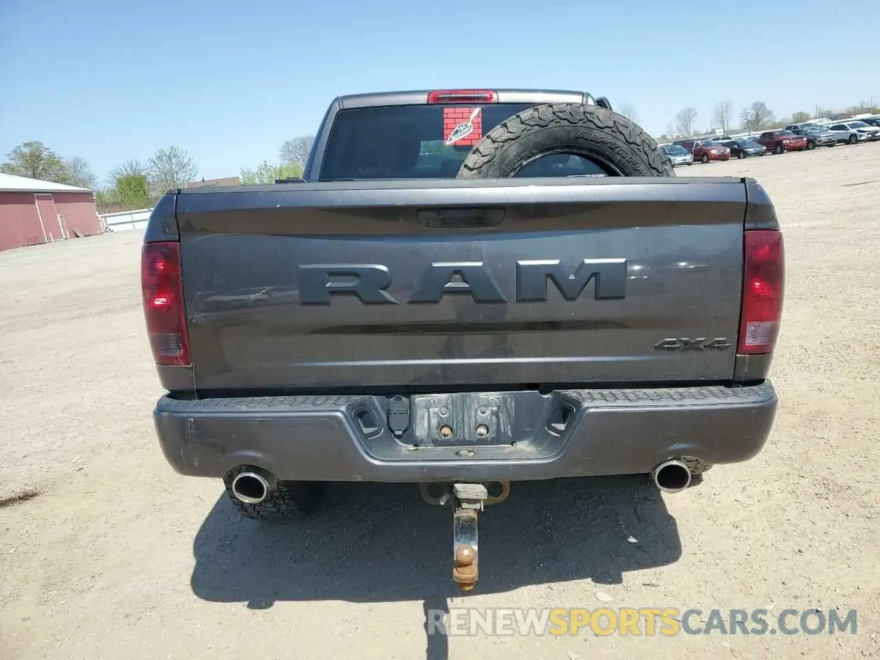 6 Photograph of a damaged car 3C6RR7KT5MG615049 RAM 1500 2021