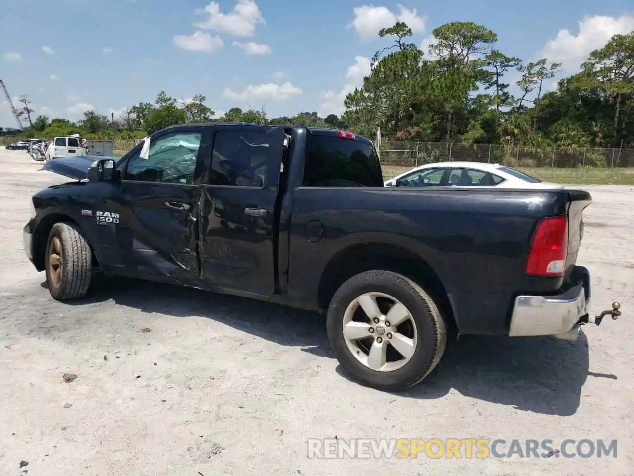 2 Photograph of a damaged car 3C6RR7KT6MG574267 RAM 1500 2021