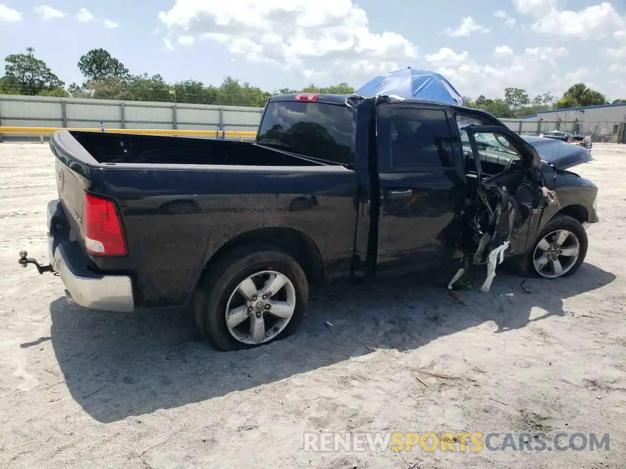 3 Photograph of a damaged car 3C6RR7KT6MG574267 RAM 1500 2021