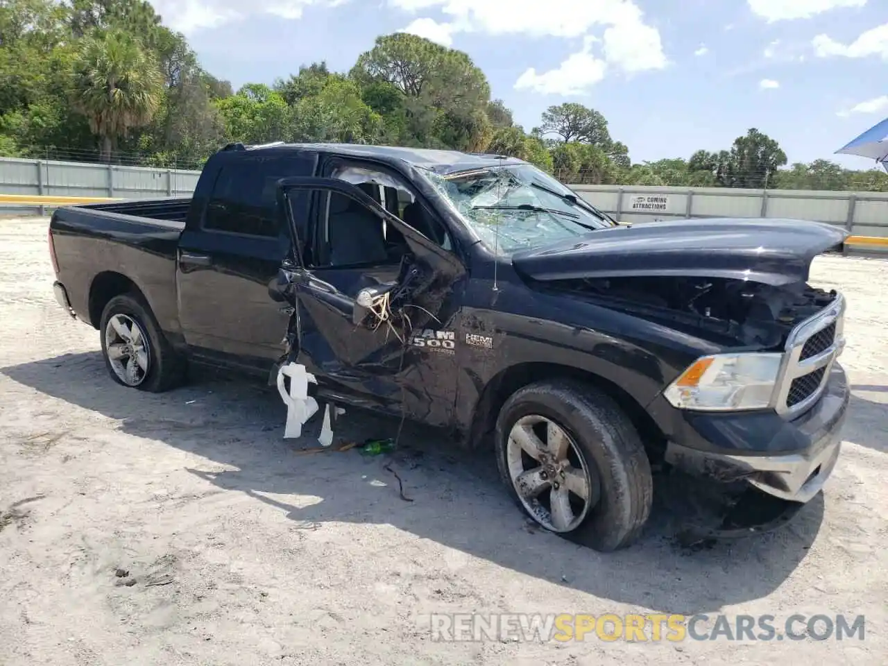 4 Photograph of a damaged car 3C6RR7KT6MG574267 RAM 1500 2021