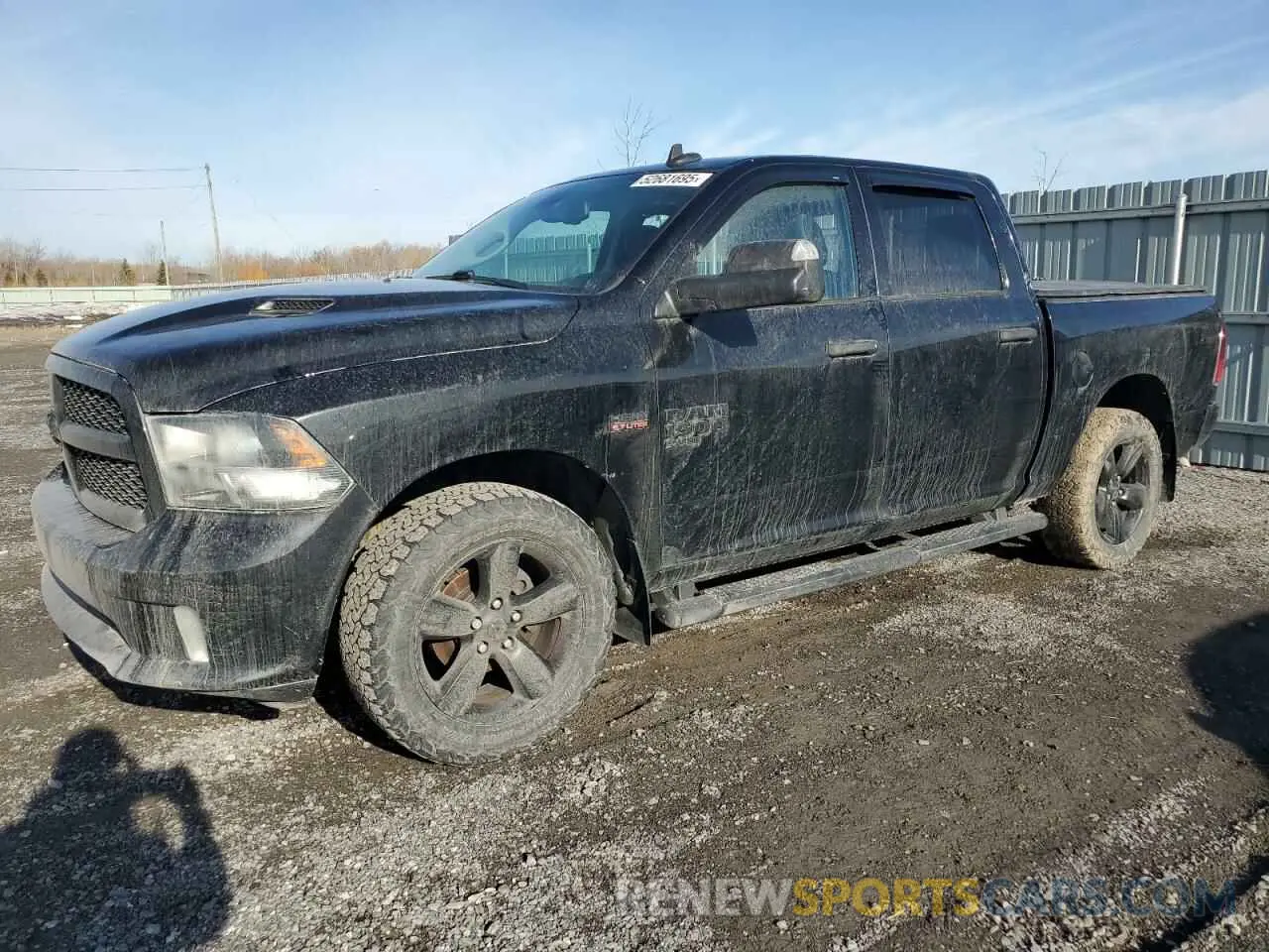 1 Photograph of a damaged car 3C6RR7KT8MG521263 RAM 1500 2021