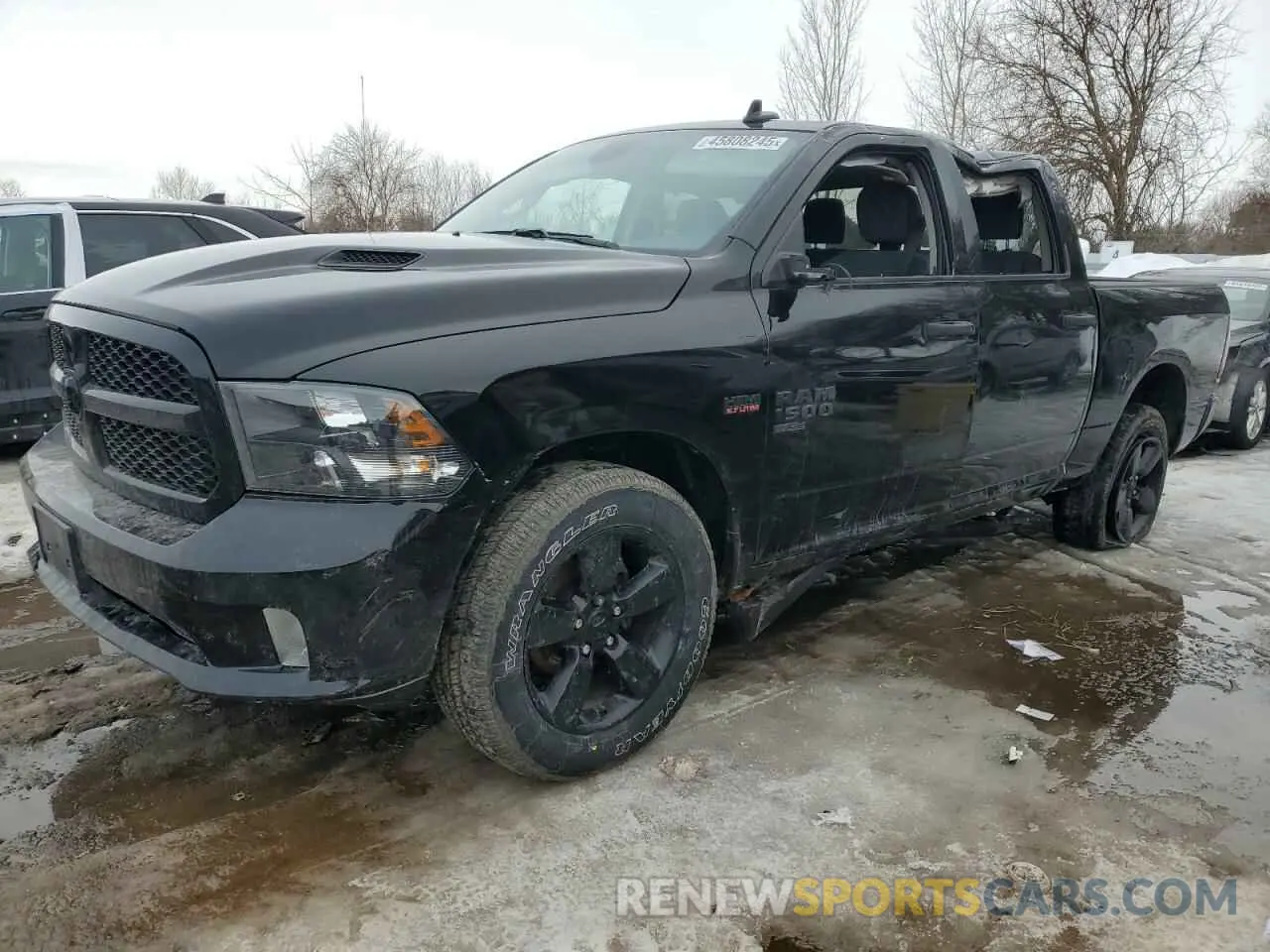 1 Photograph of a damaged car 3C6RR7KT9MG708575 RAM 1500 2021
