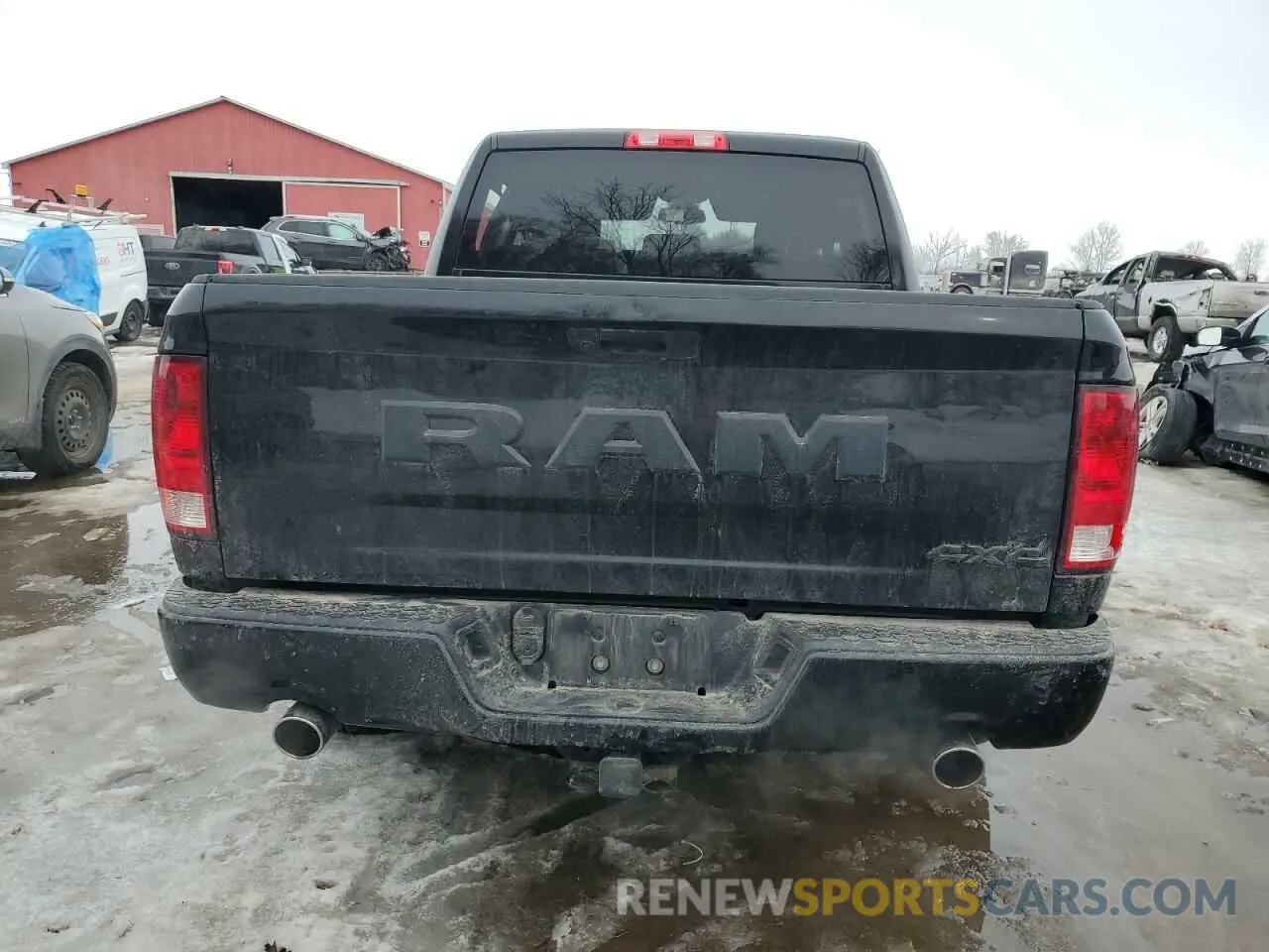 6 Photograph of a damaged car 3C6RR7KT9MG708575 RAM 1500 2021