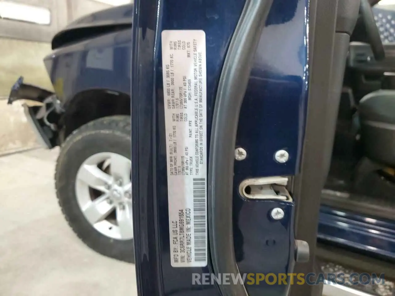 12 Photograph of a damaged car 3C6RR7LT8MG691654 RAM 1500 2021