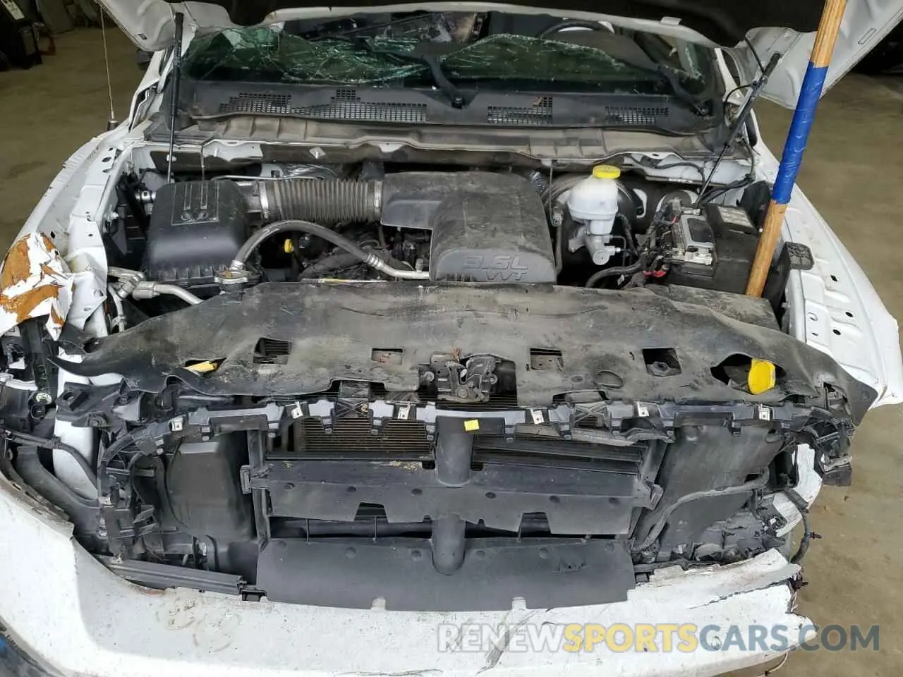 11 Photograph of a damaged car 1C6RR6FG0NS154747 RAM 1500 2022