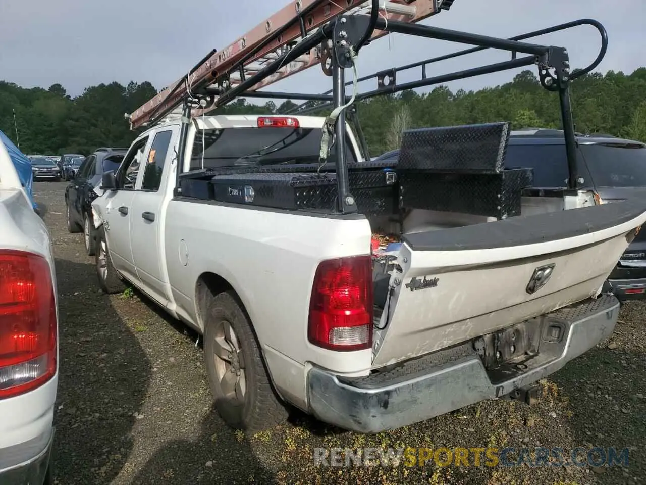 2 Photograph of a damaged car 1C6RR6FG0NS154747 RAM 1500 2022