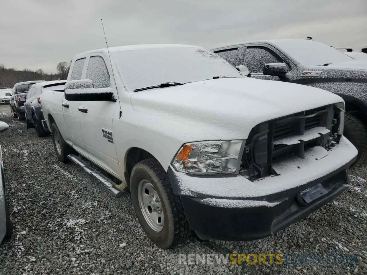 4 Photograph of a damaged car 1C6RR6FG0NS198750 RAM 1500 2022