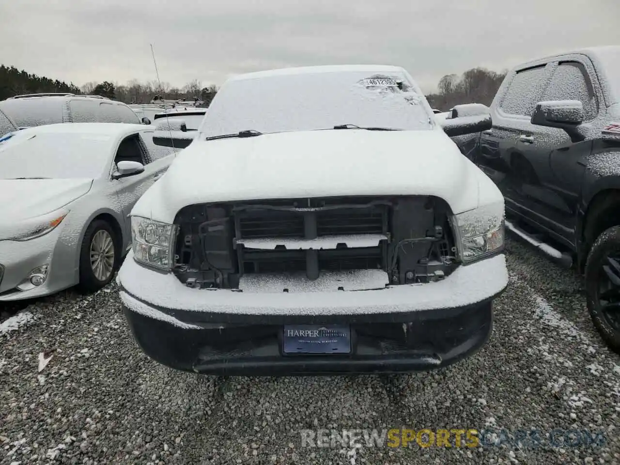 5 Photograph of a damaged car 1C6RR6FG0NS198750 RAM 1500 2022