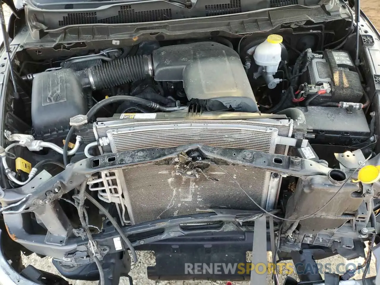 11 Photograph of a damaged car 1C6RR6FG1NS154952 RAM 1500 2022