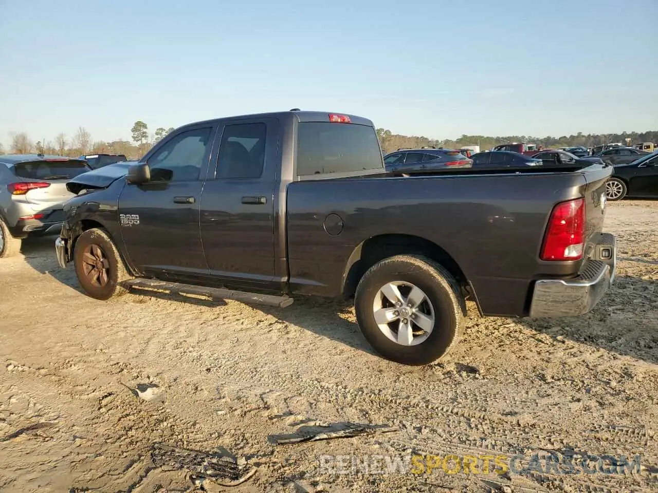 2 Photograph of a damaged car 1C6RR6FG1NS154952 RAM 1500 2022